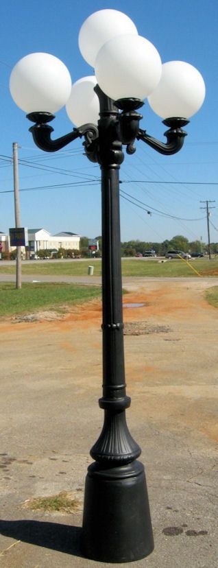 lamp post light globes