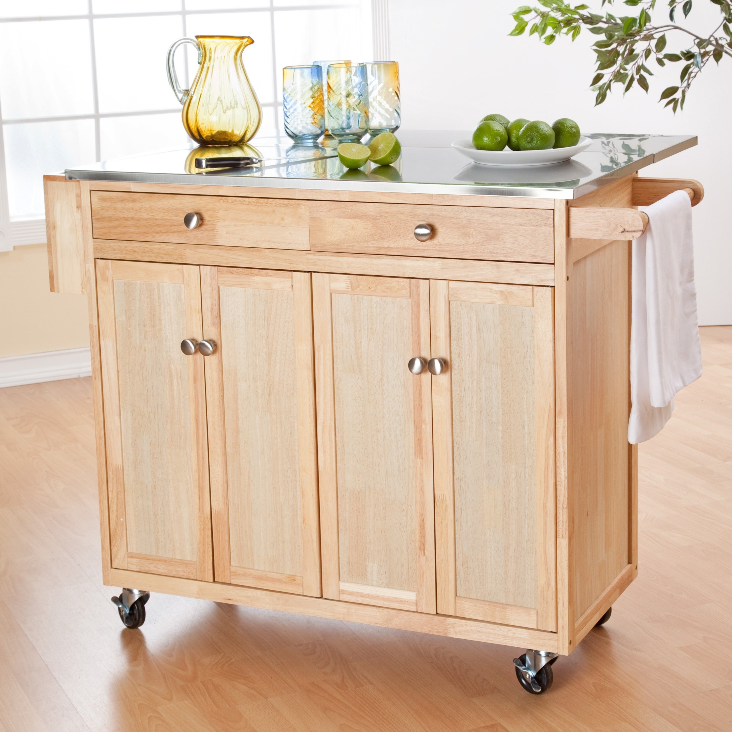 kitchen island casters        
        <figure class=