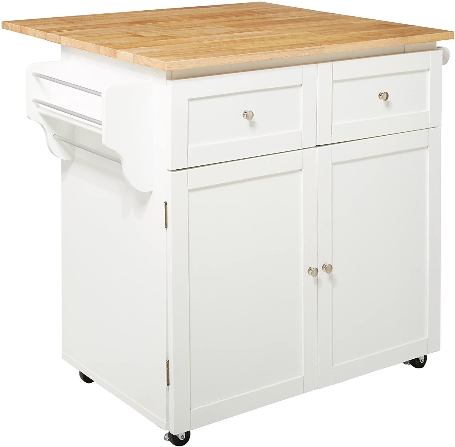 Best kitchen island with trash bin compartment tech review