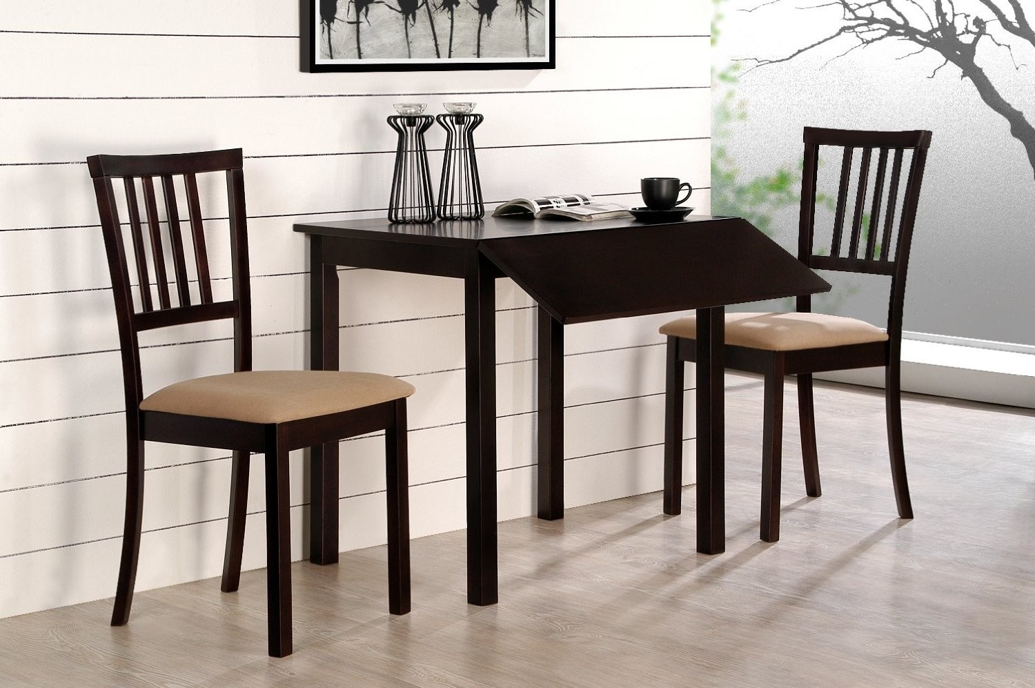 kitchen dinette table with leaf