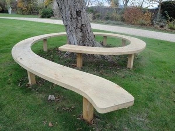 Garden tree benches that will impress you 1