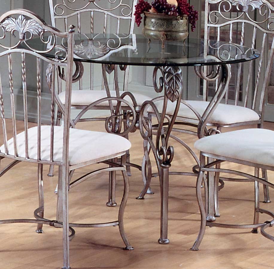 Glass Top Wrought Iron Dining Table - Ideas on Foter