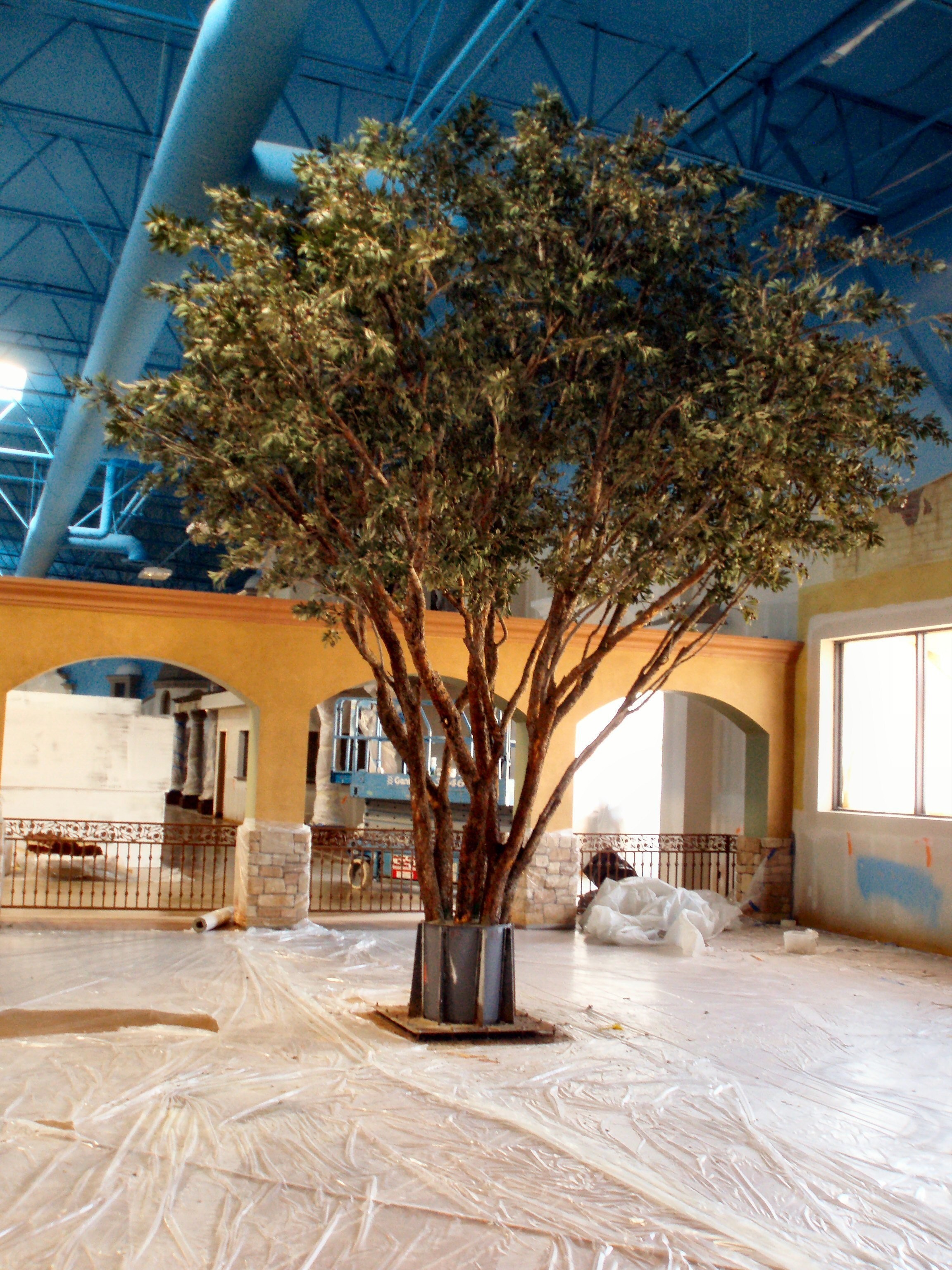 Faux Indoor Trees Ideas On Foter   Large Artificial Trees Life Like Specimen Make Be Leaves 