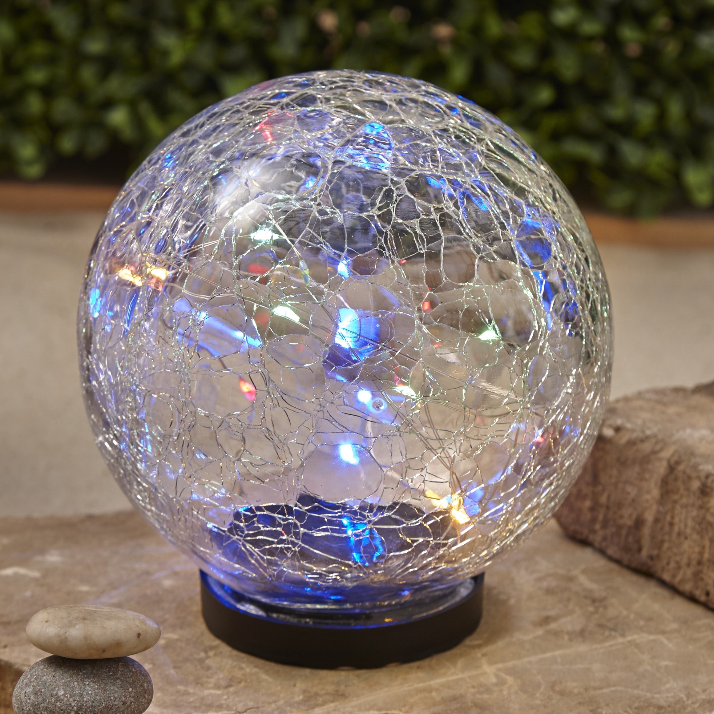 Globe Solar Lights Outdoor Garden