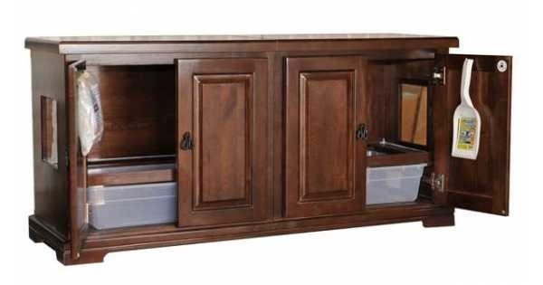 cat litter hutch