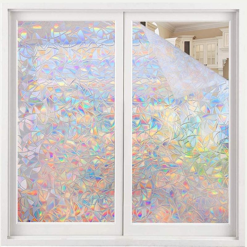Volcanics window privacy film static window clings vinyl