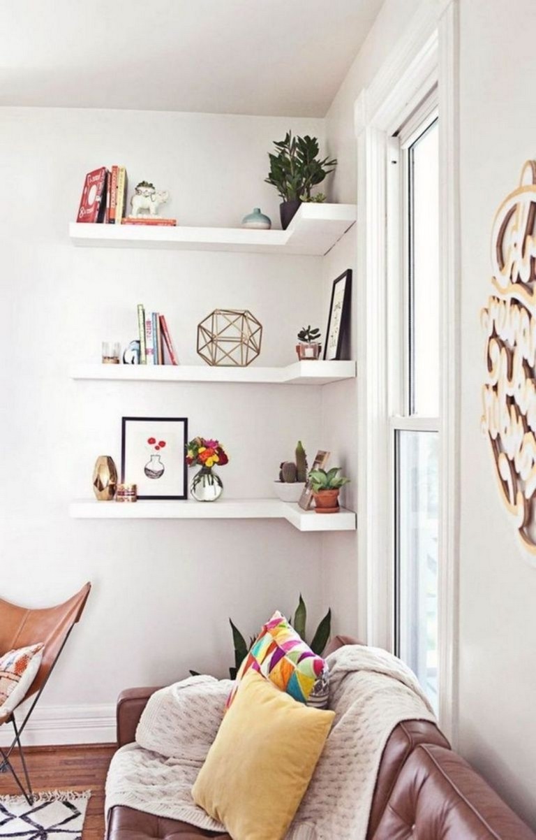 Corner Shelves Living Room Ideas On Foter