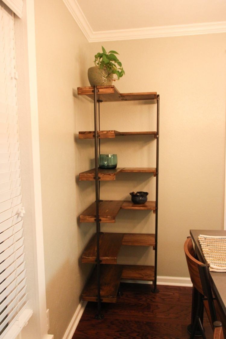 20 cool corner shelf designs for your home 1