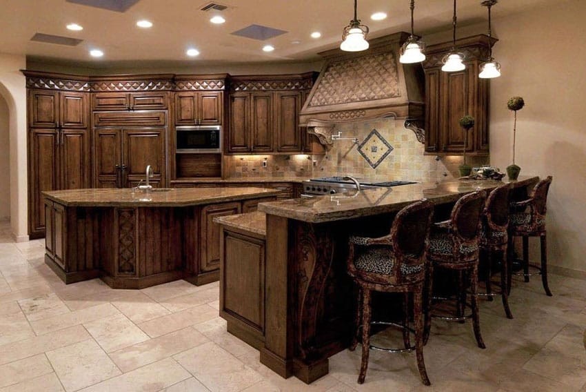 Kitchen Island With Granite Top And Breakfast Bar - Ideas on Foter