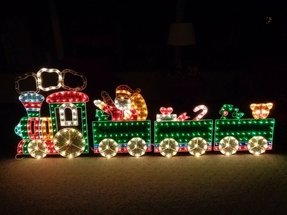 Outdoor Christmas Train Decoration - Ideas on Foter