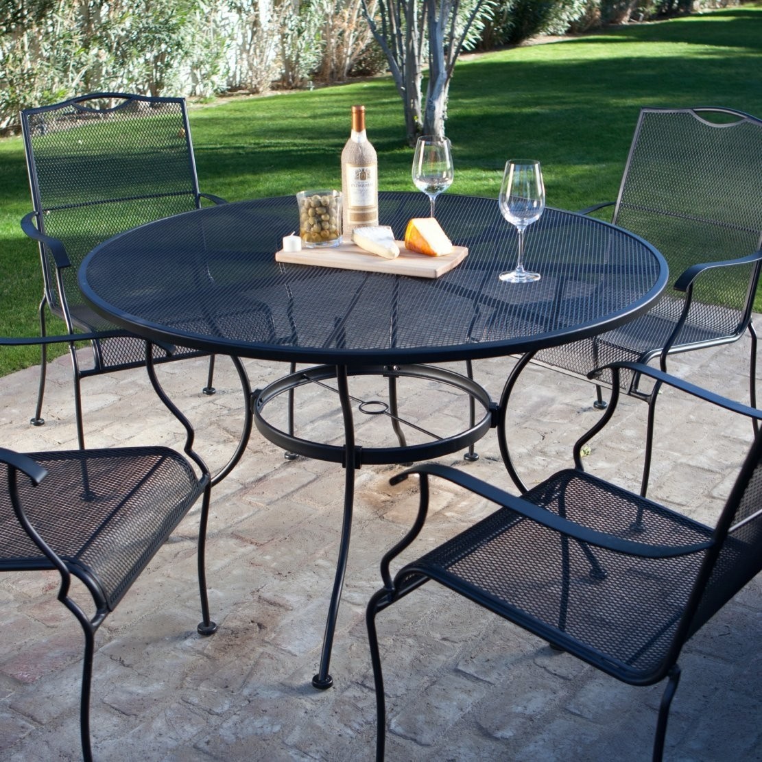 Wrought Iron Patio Furniture Sets Ideas on Foter