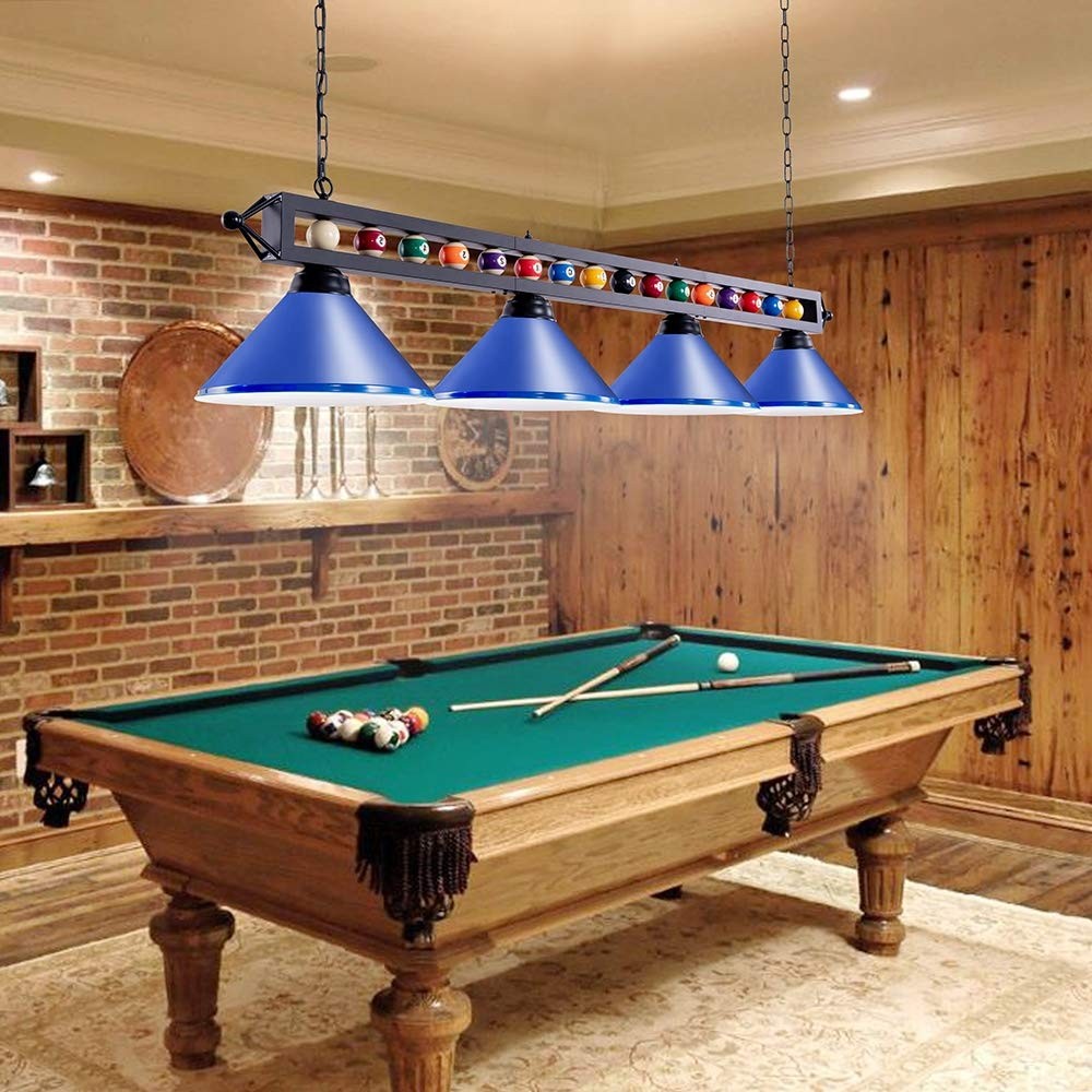 A Pool Table Lights Guide How To Illuminate Your Mancave 