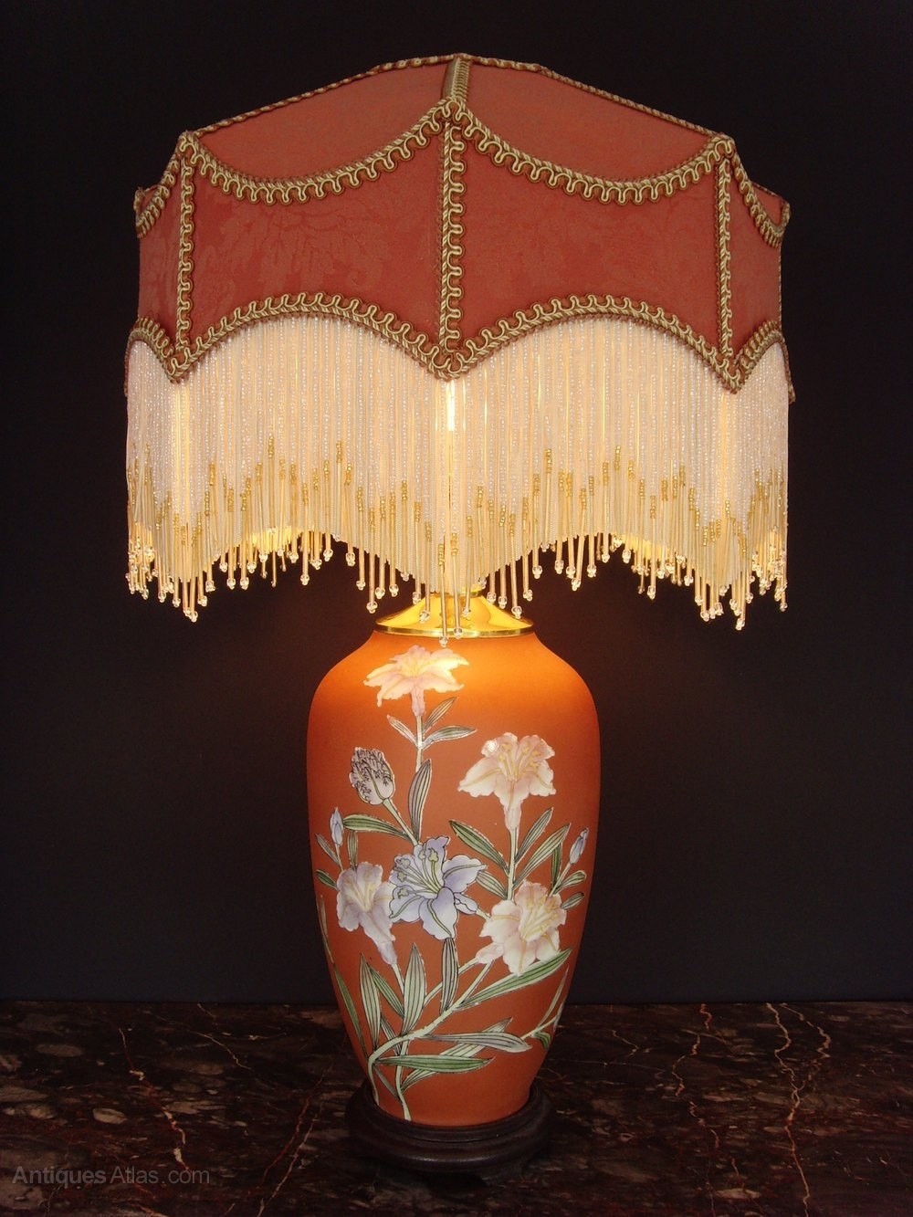 Antiques atlas oriental porcelain table lamp downton 1