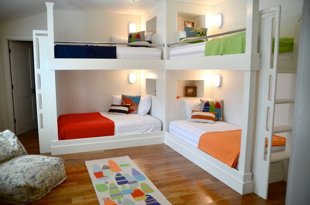 Astonishing l shaped bunk beds designs with pictures