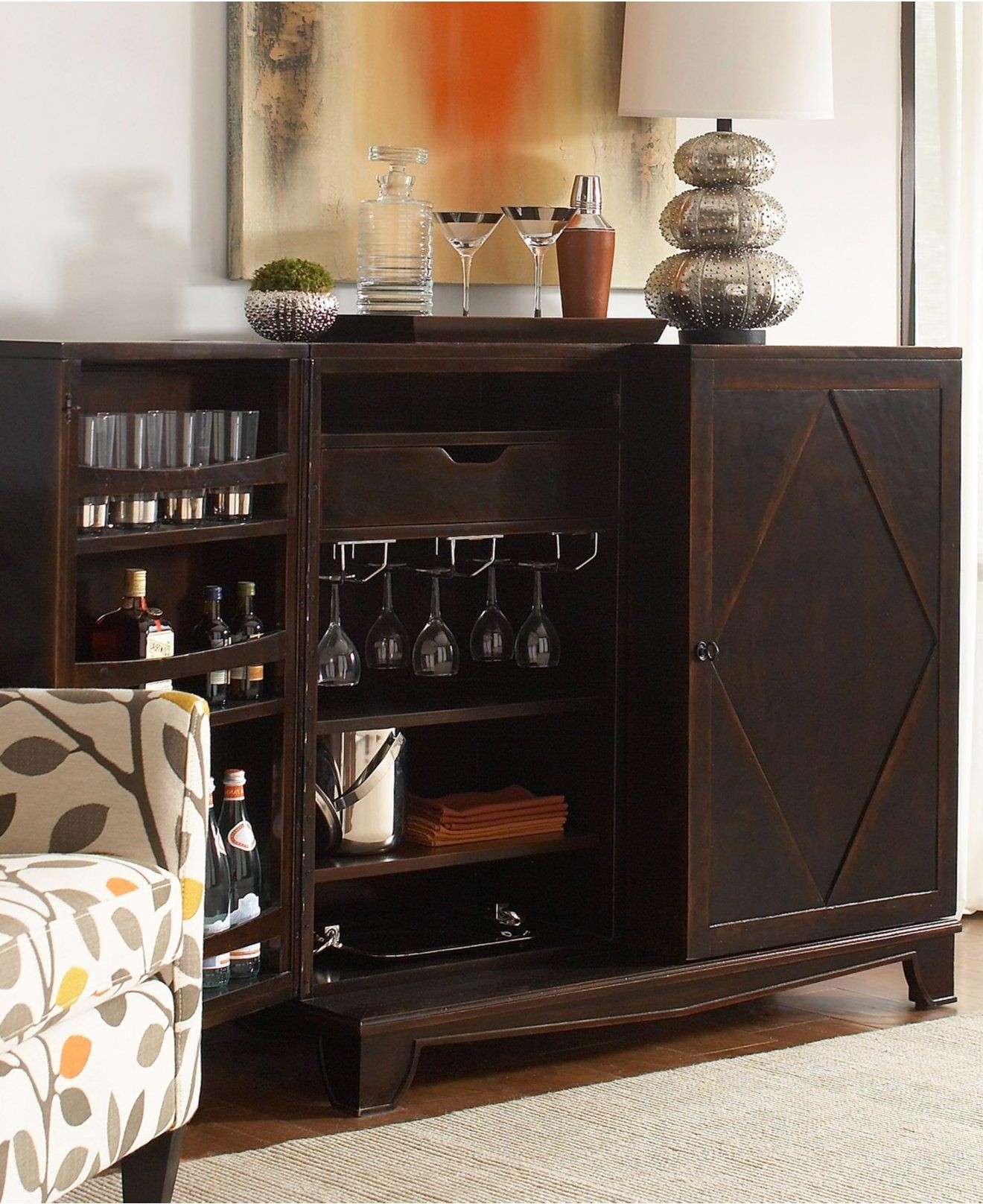 Bastille bar cabinet living room furniture furniture