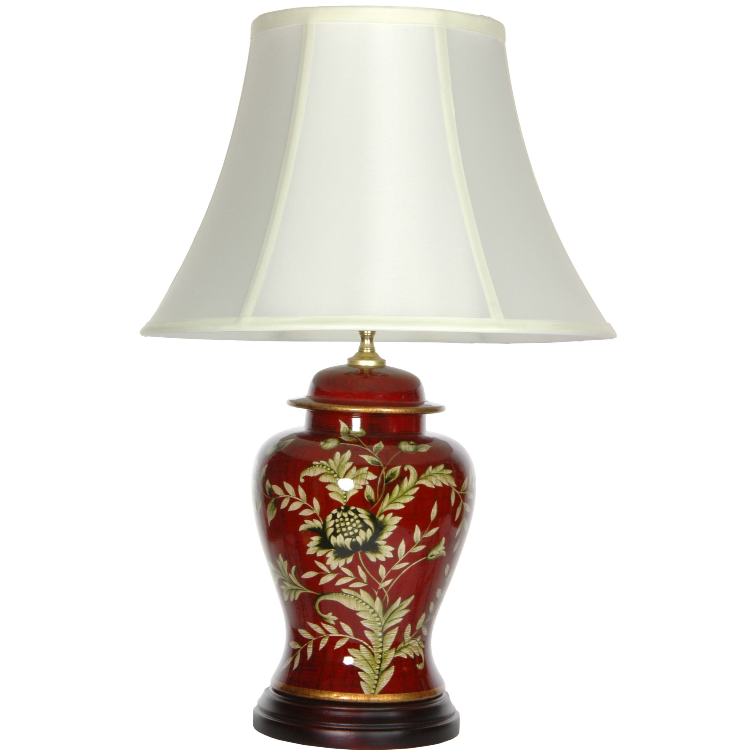 Buy 22 5 golden foliage porcelain lamp online jco x9556
