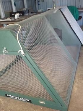 Chicken rabbit coop portable tractor and small animal cage