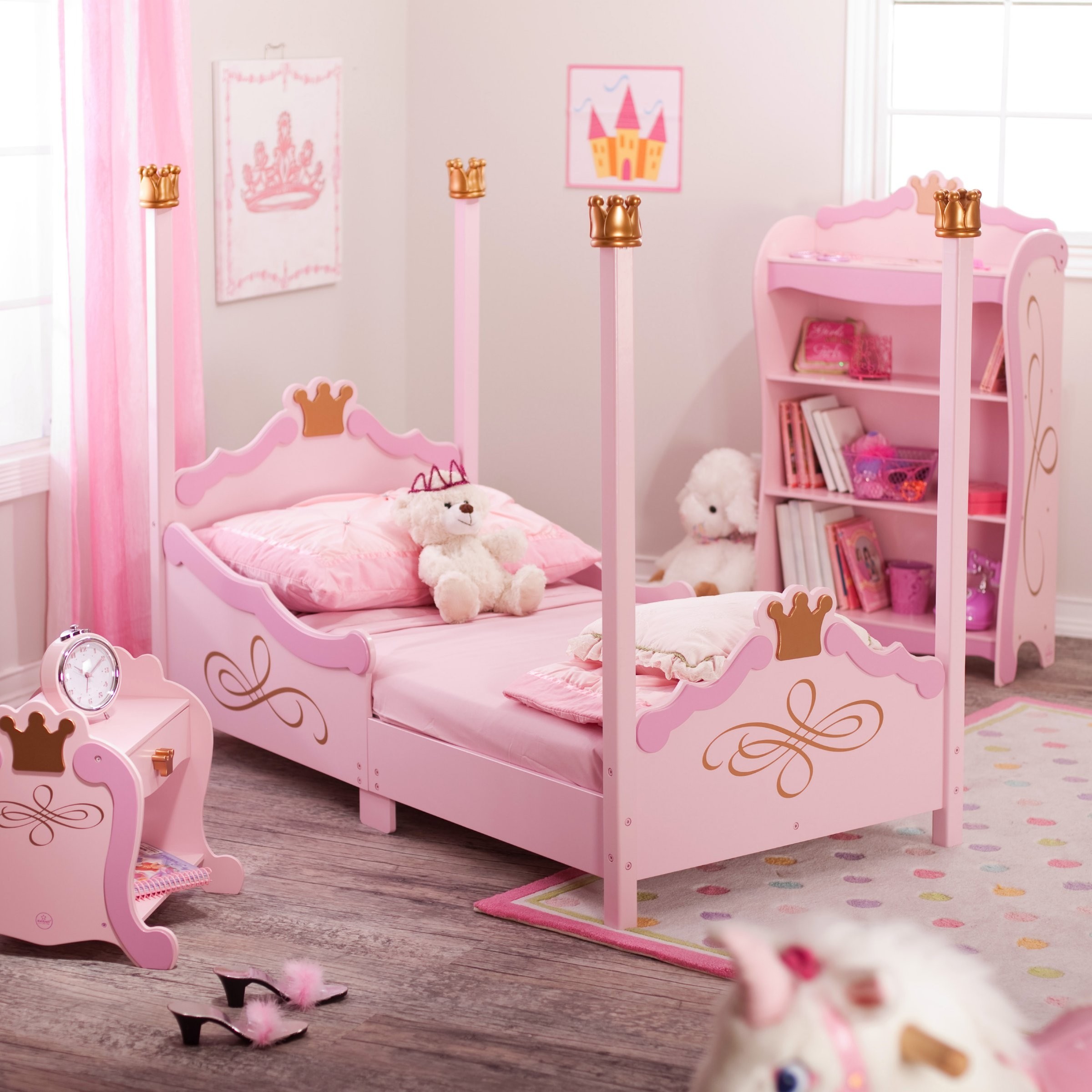 Princess Bunk Beds For Girls Ideas On Foter   Contemporary Toddler Bed By Kidkraft Homesfeed 