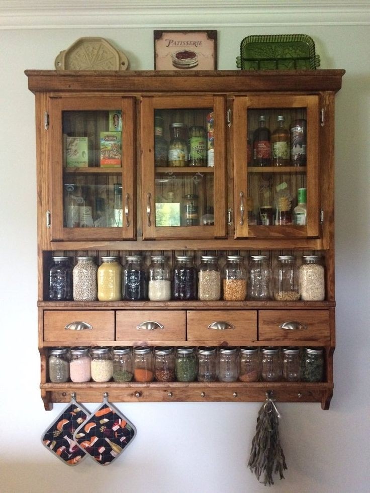 Custom spice pantry spice rack collectors display with