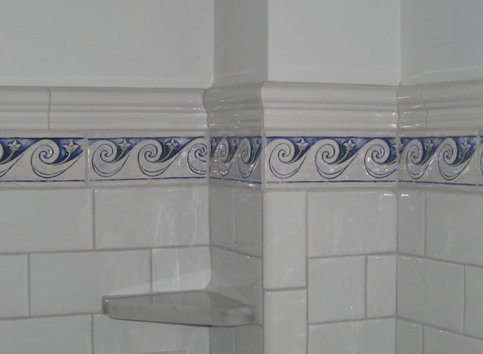Decorative handmade ceramic tile decorative handmade 1