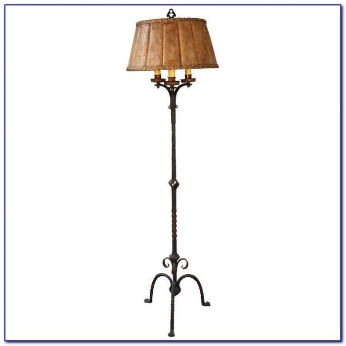 Floor lamps awesome wrought iron floor lamp rustic
