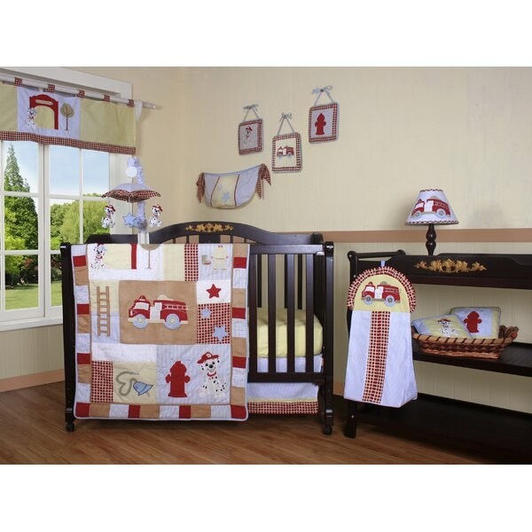 fire truck crib