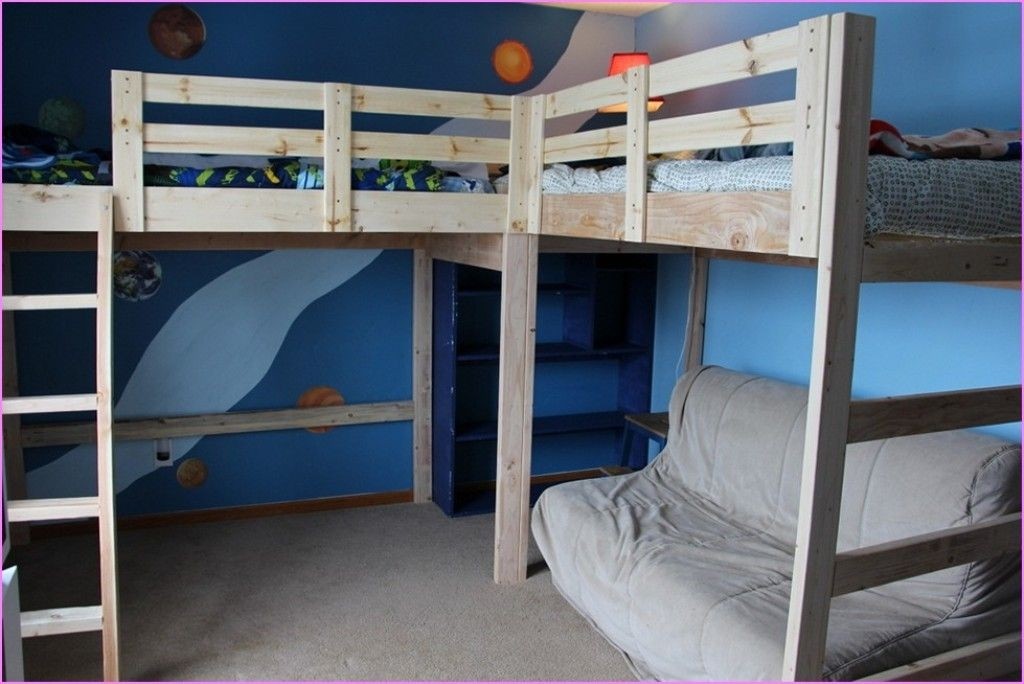 l shaped loft bunk beds