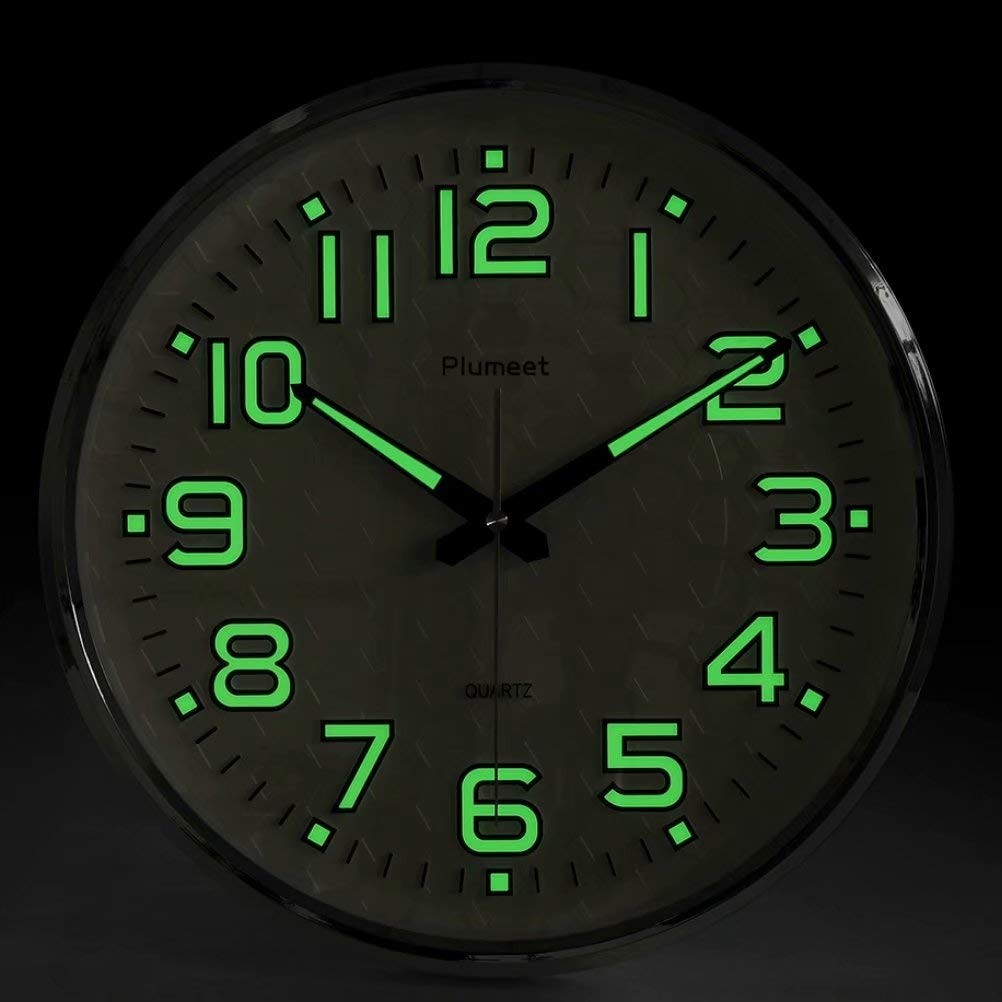 Glow In The Dark Wall Clock - Ideas on Foter