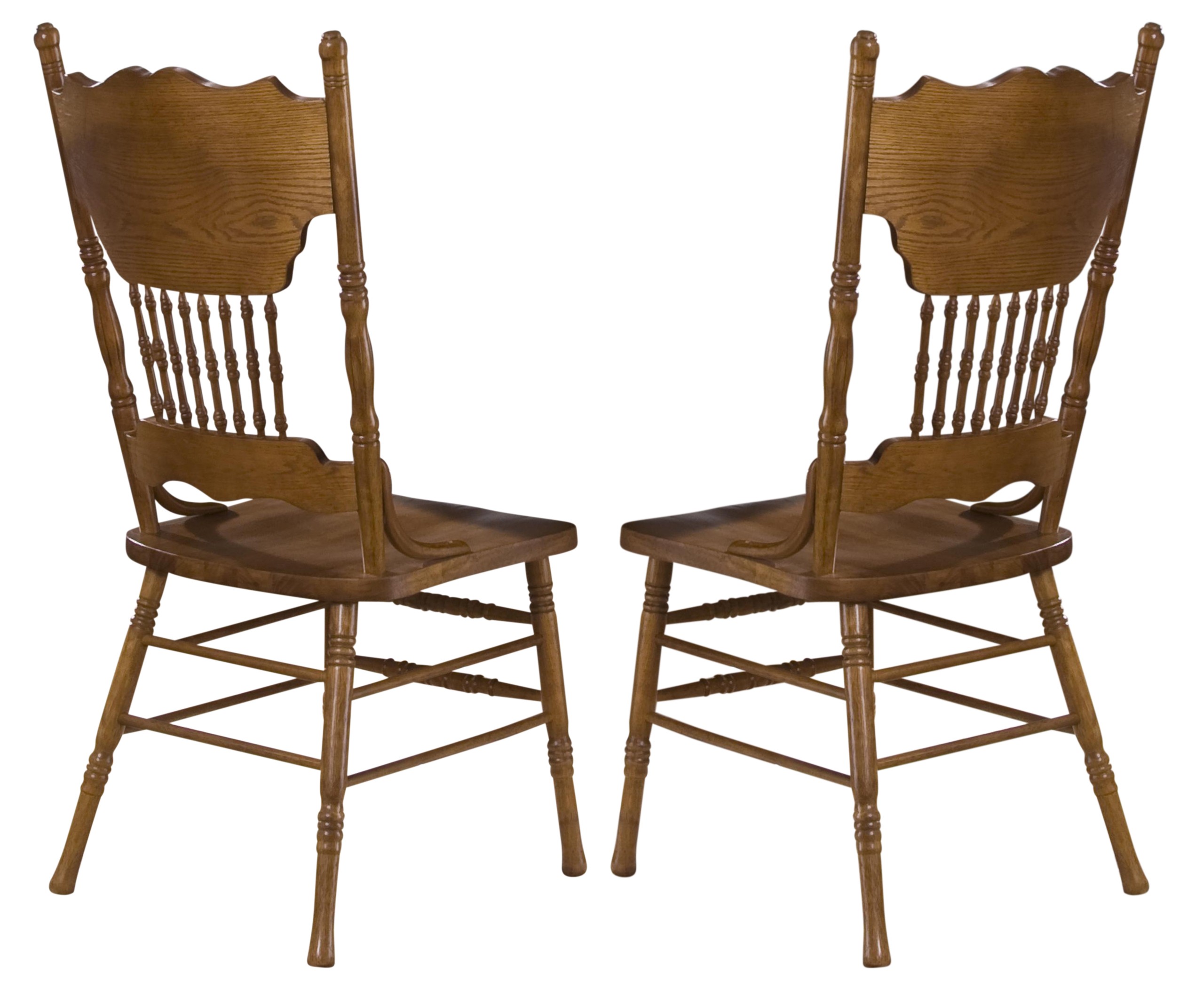 nostalgia oak dining room chair