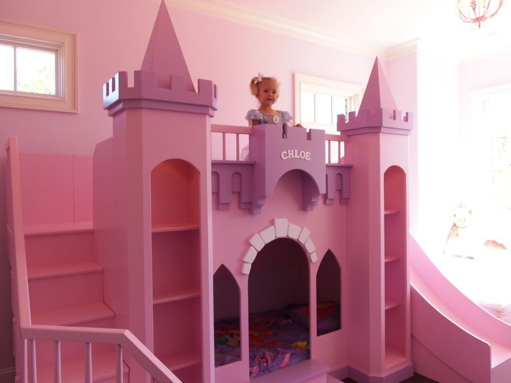 New custom princess chloe s castle loft bed free
