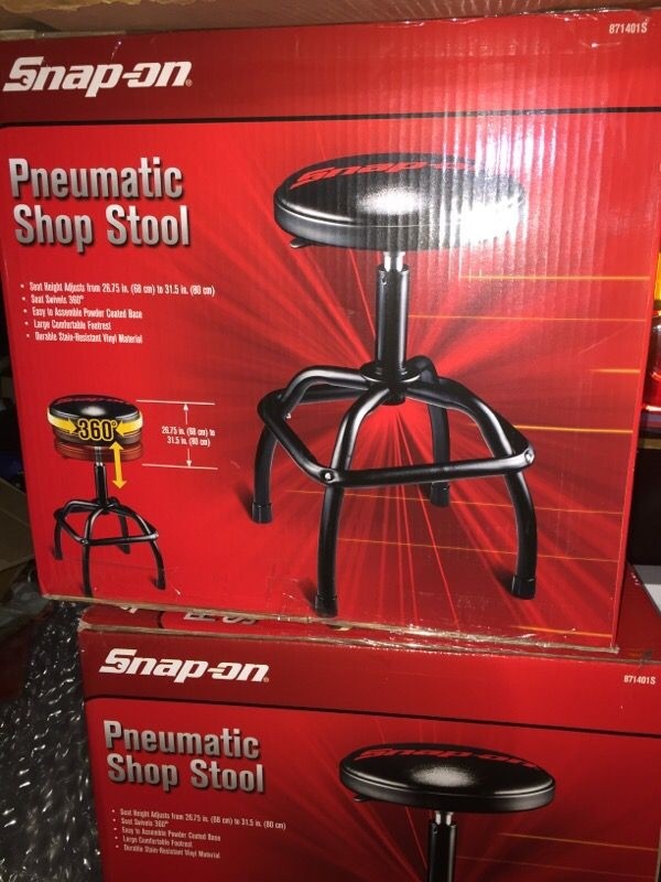 New snap on pneumatic shop stool for sale in mundelein