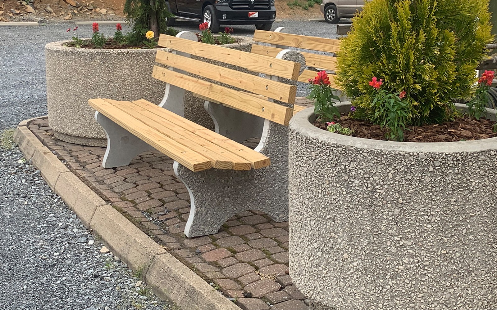 Precast concrete park benches tables o reading precast 2