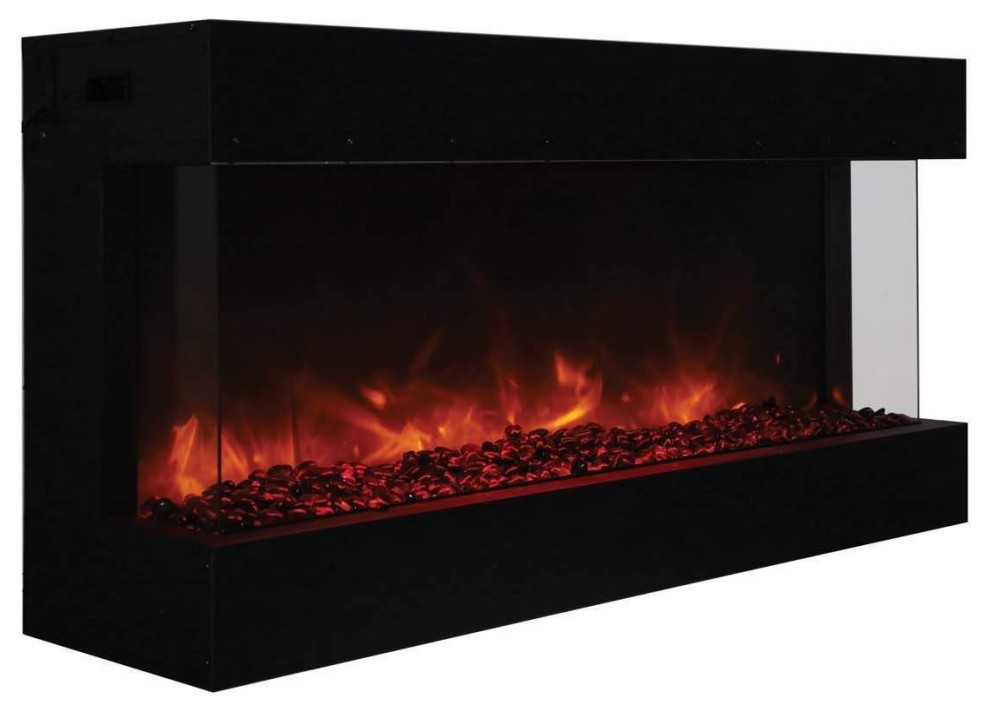True view series indoor outdoor electric fireplace 50