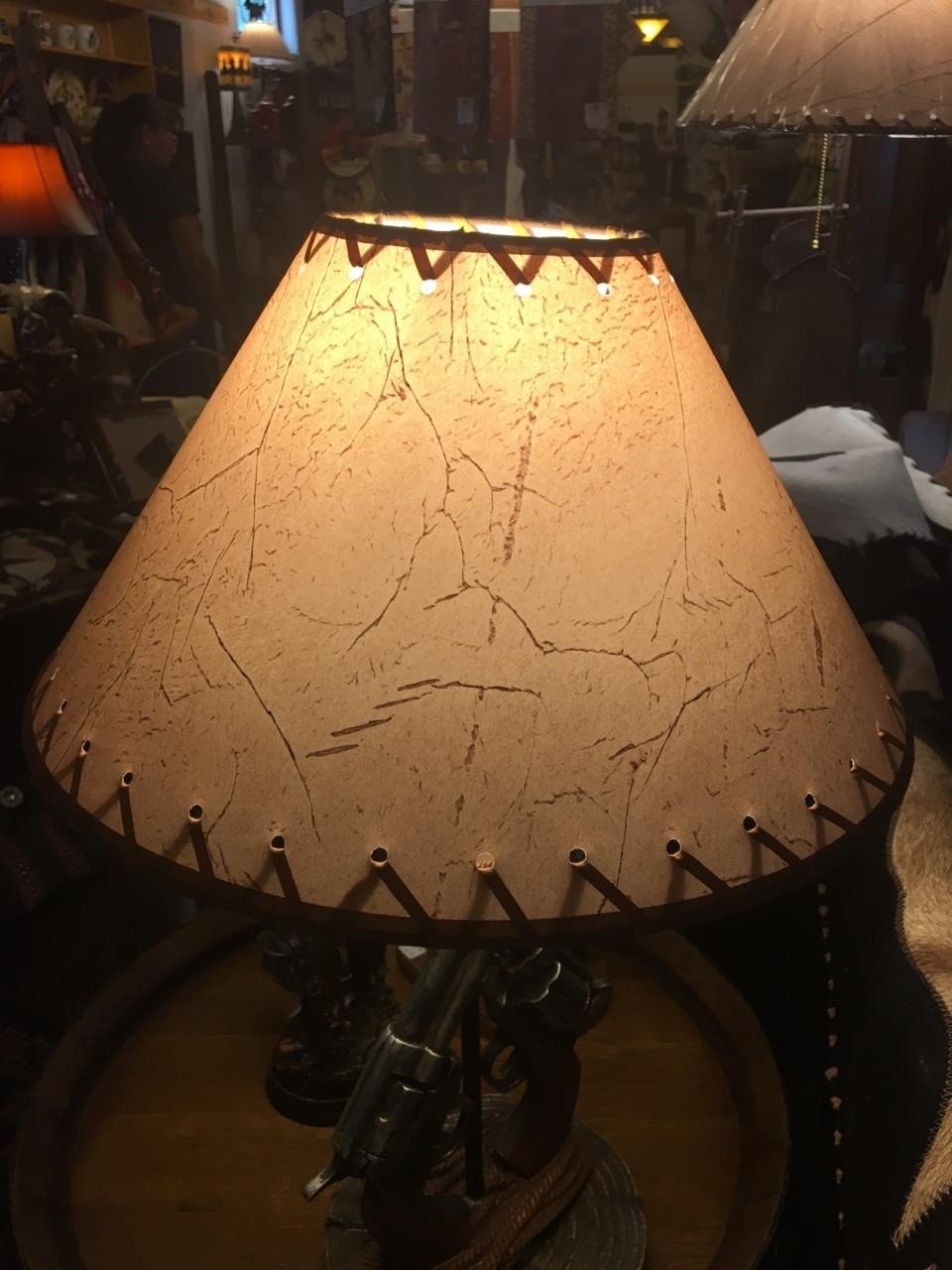 Western Lamp Shades Ideas On Foter   Western Lamp Shade Pf0015 Wild West Living 