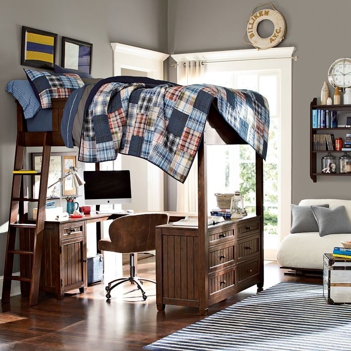 10 best loft beds with desk designs decoholic 7