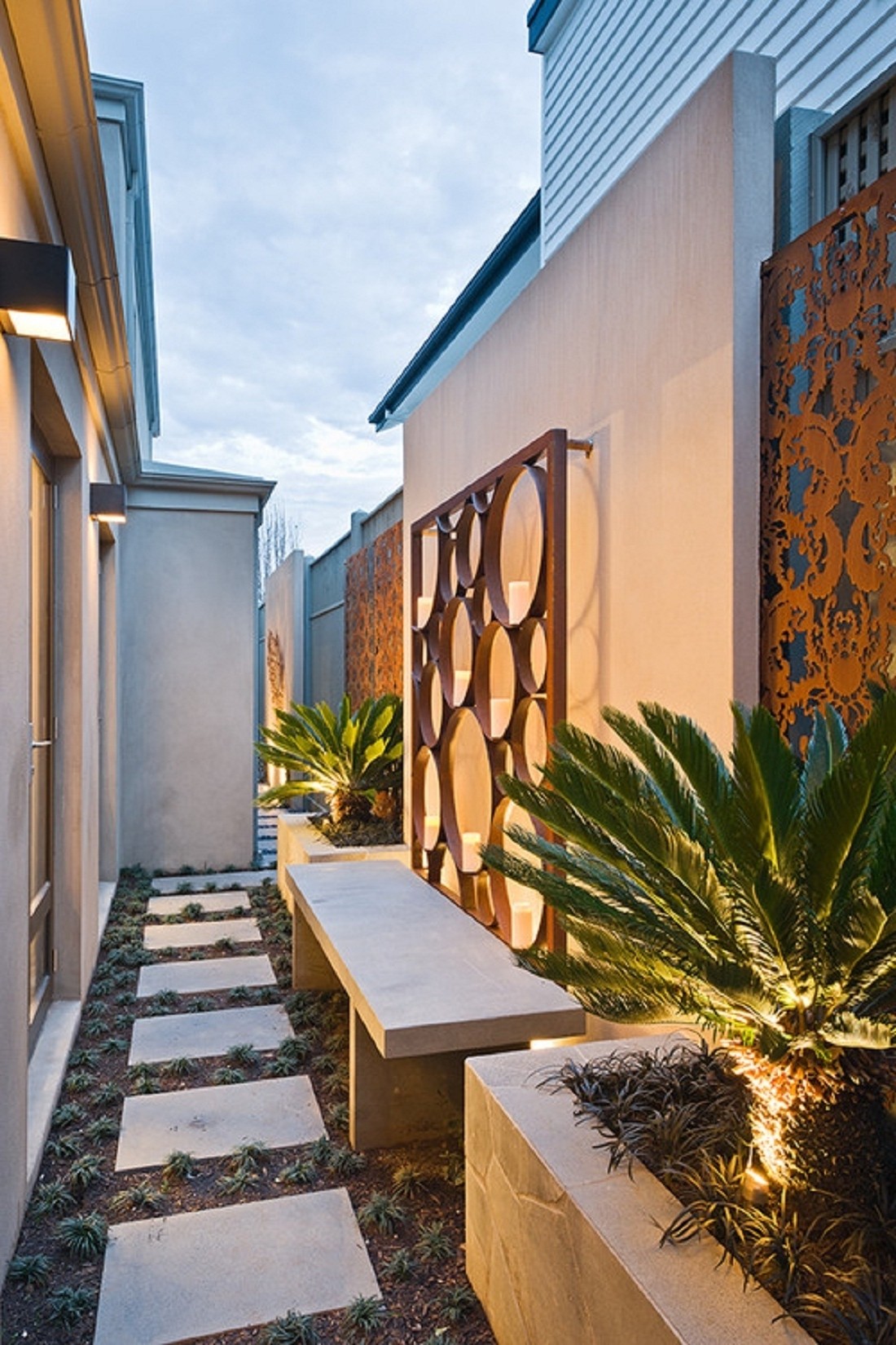 15 the best contemporary outdoor wall art