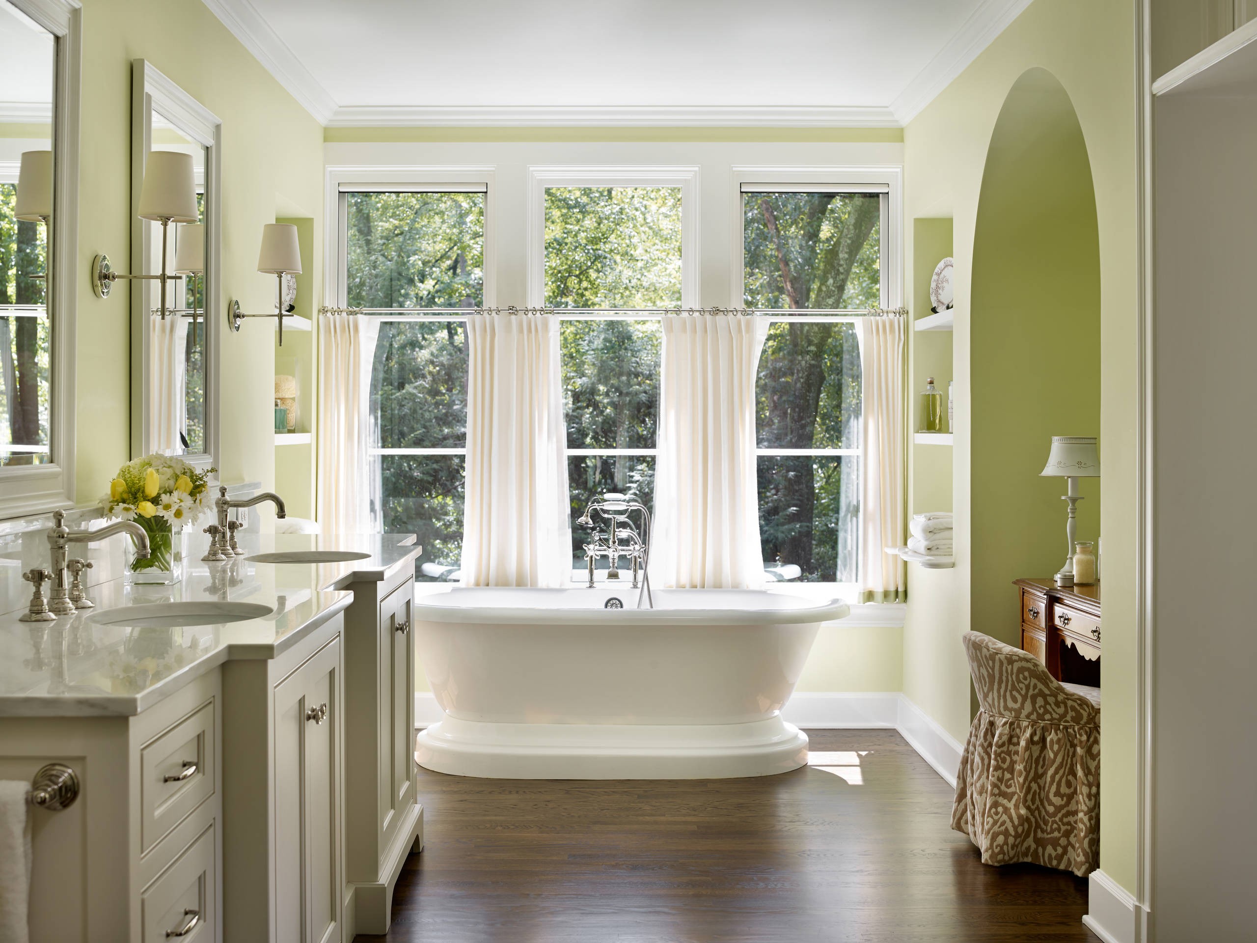 20 ideas for bathroom window curtains housely
