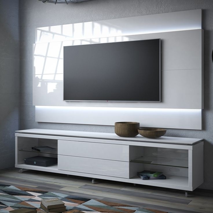 50 collection of tv stands with back panel tv stand
