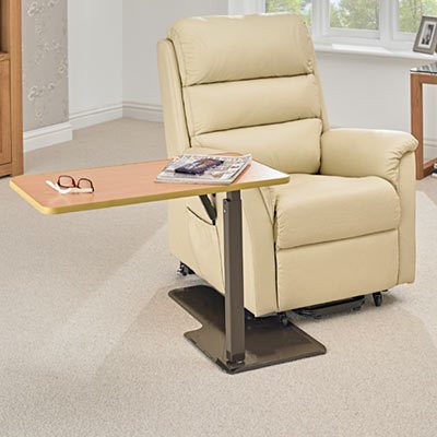 Adjustable table riser recliner table recliner table