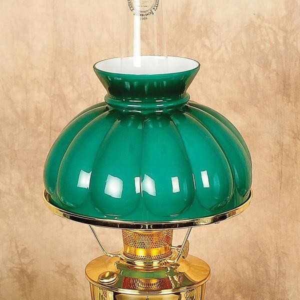 Aladdin dark green melon oil lamp shade lamp shades