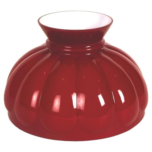 Aladdin ruby melon glass oil lamp shade lamp shades
