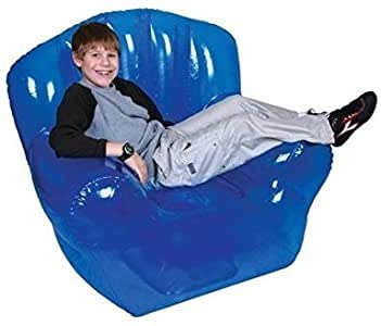 Amazon com high back inflatable blow up chair high back