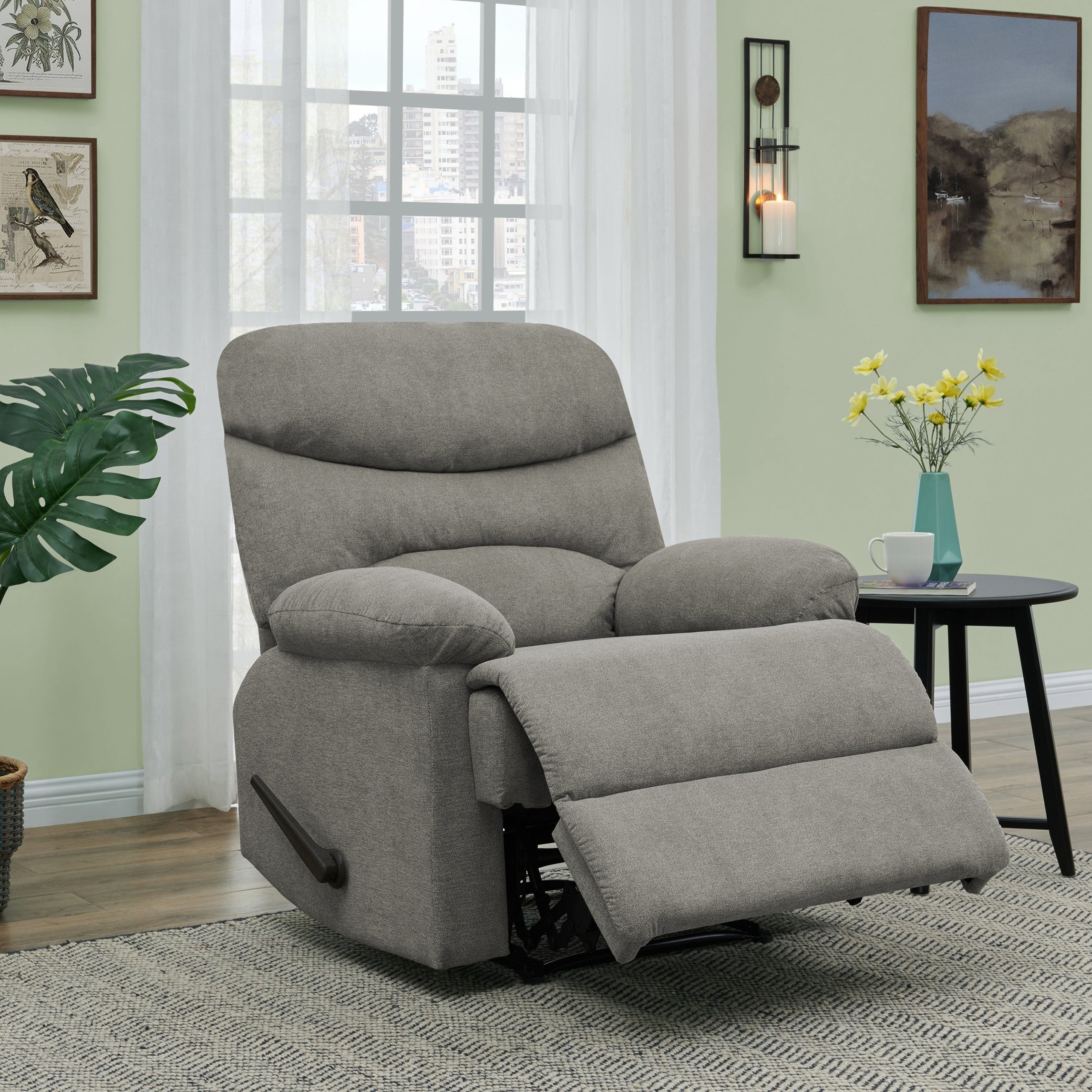 Berkline chair and a half recliner recliner chair