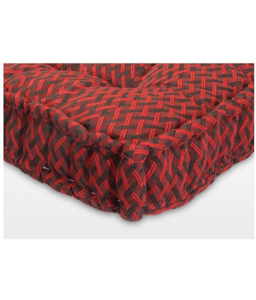 Boriya bistar sufiyana cotton mattress red 10 16 cm 4