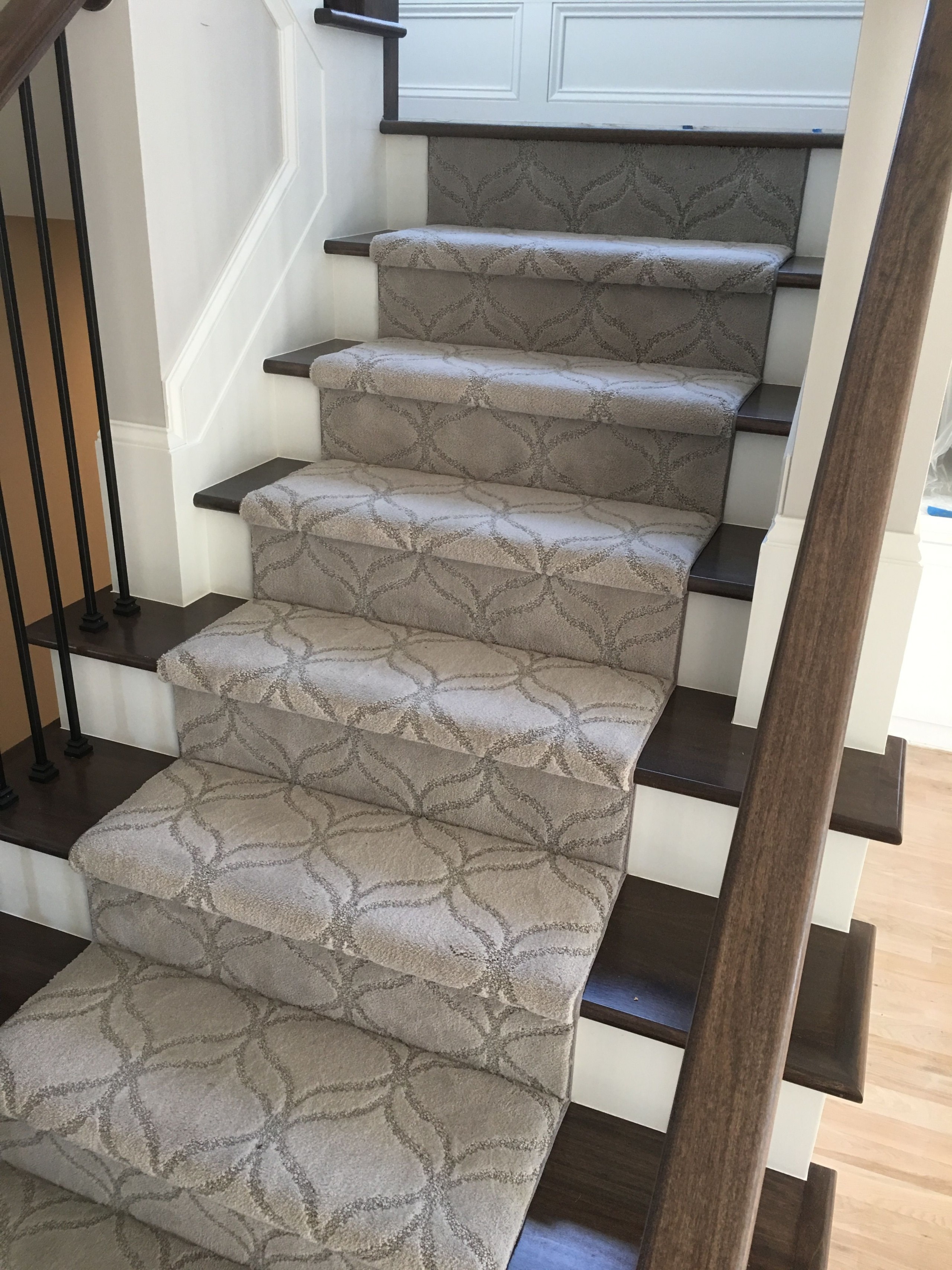 Carpet stairs installation and types