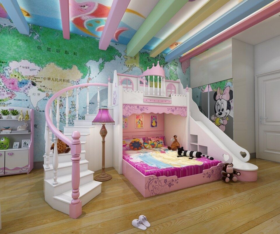 Childrens bed princess castle bed princess furniture