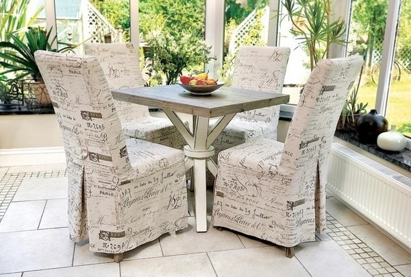 Dining chair covers add style and elegance to the dining