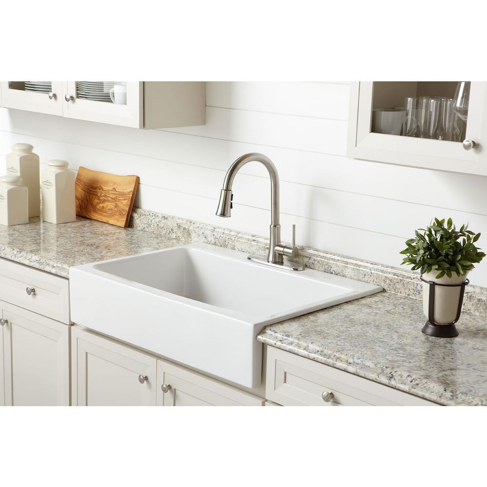 Discover drop in farmhouse kitchen sink modern small