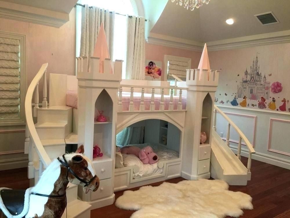 Diy princess bunk beds in 2020 princess bunk beds play