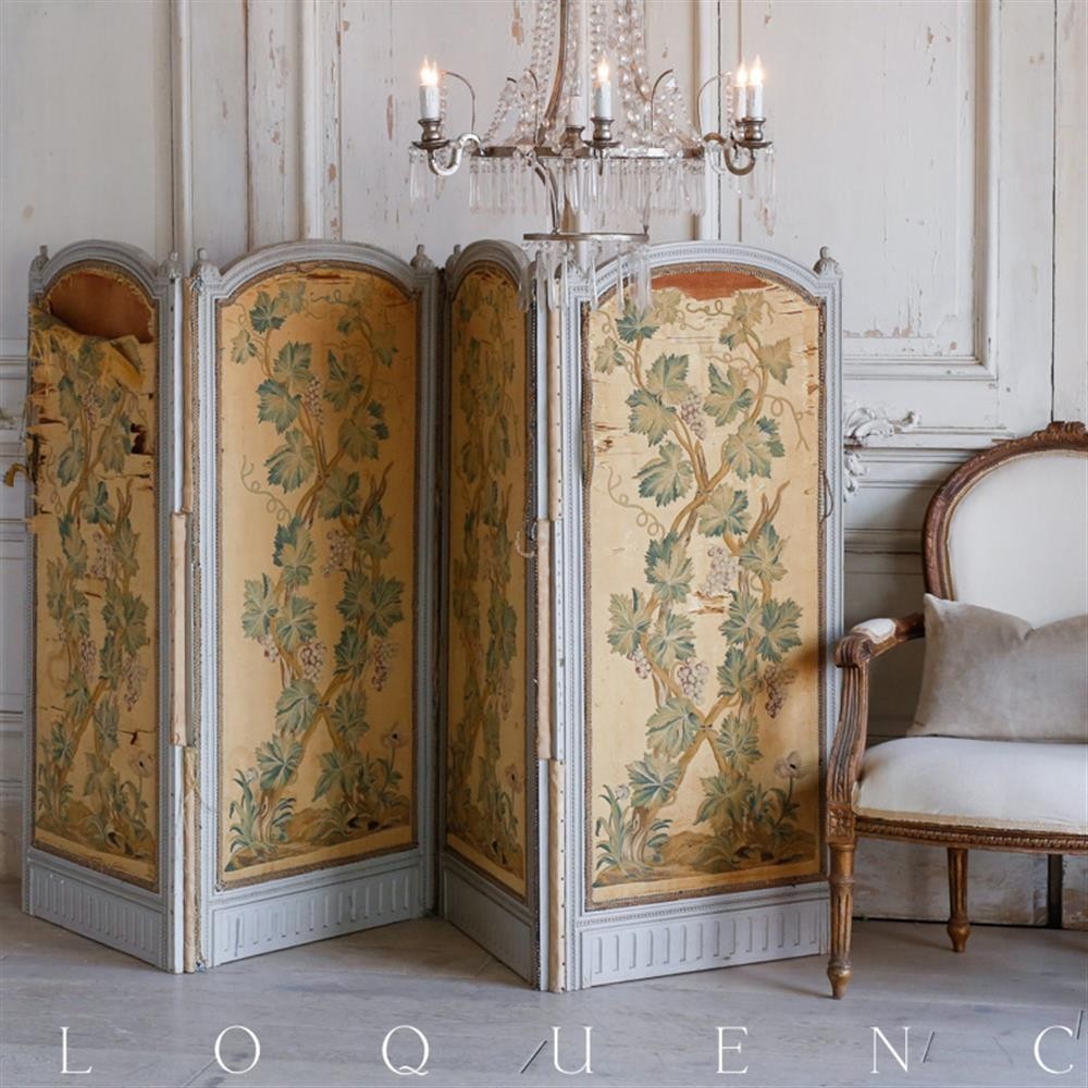 Eloquence french country style antique room divider
